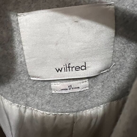 Wilfred Cocoon Cashmere Wool Coat Size XS - Picture 8 of 8